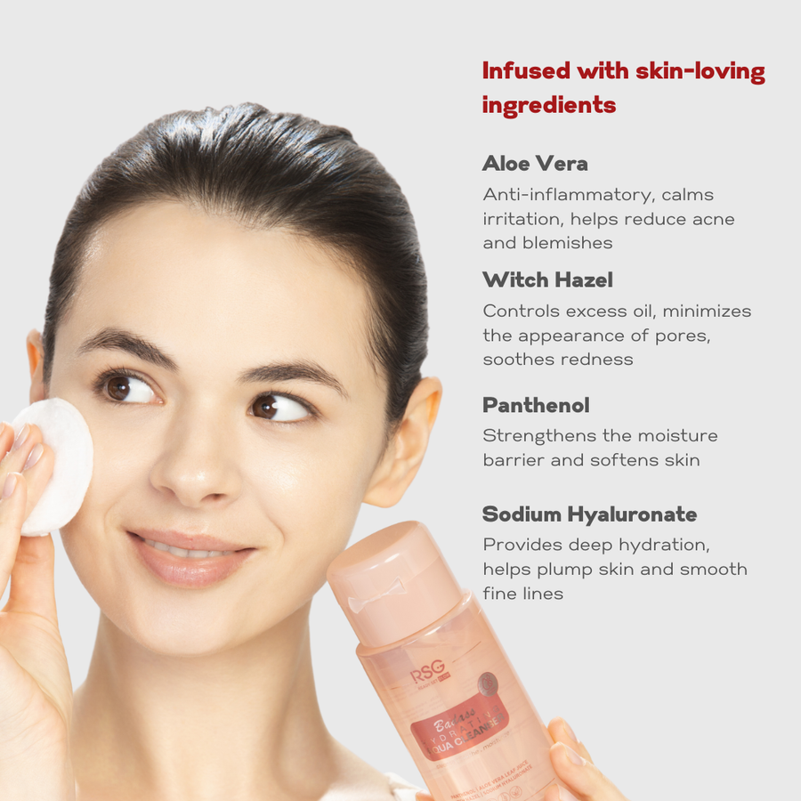 RSG Badass Hydrating Aqua Cleanser - Ready Set Glow PH