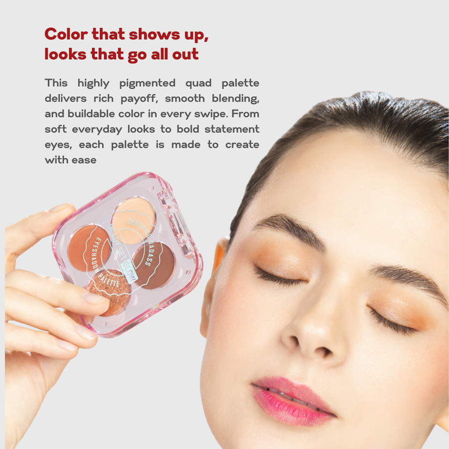 RSG Badass Eyeshadow Palette - Ready Set Glow PH