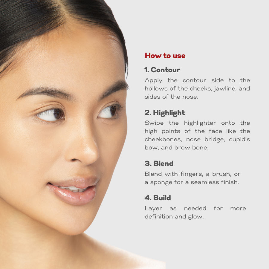 RSG x LOVI - Love and Light Contour and Highlighter Stick - Ready Set Glow PH