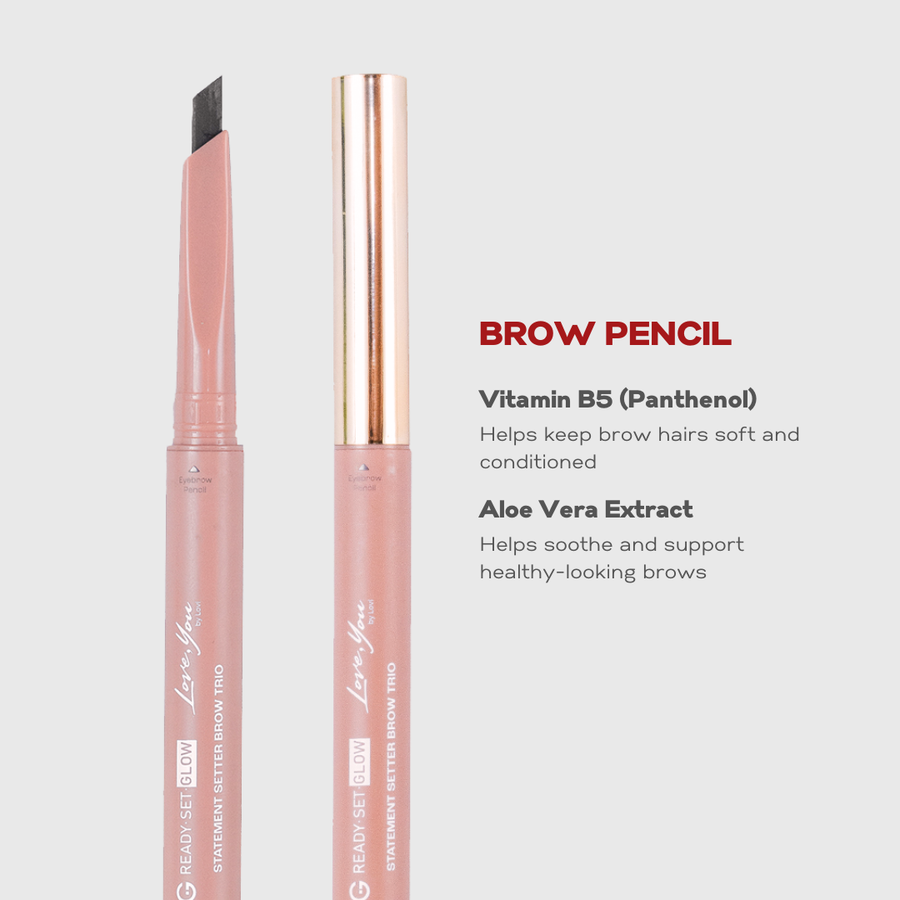 RSG x LOVI Statement Setter Brow Trio - Ready Set Glow PH