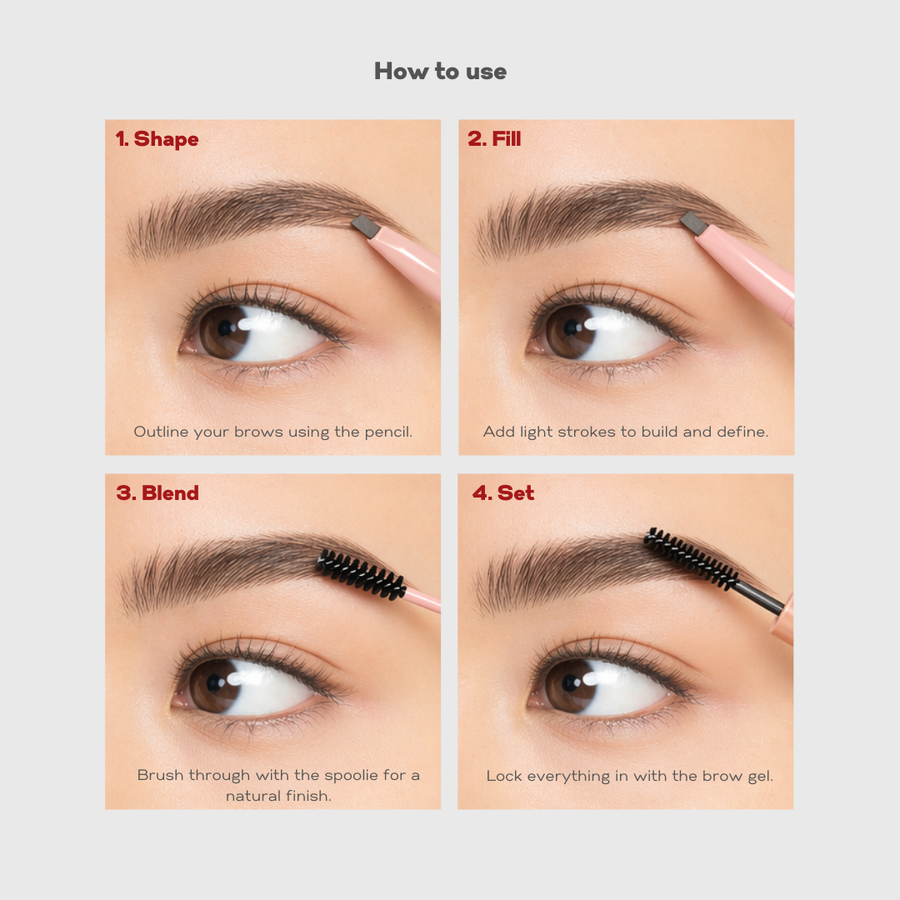 RSG x LOVI Statement Setter Brow Trio - Ready Set Glow PH