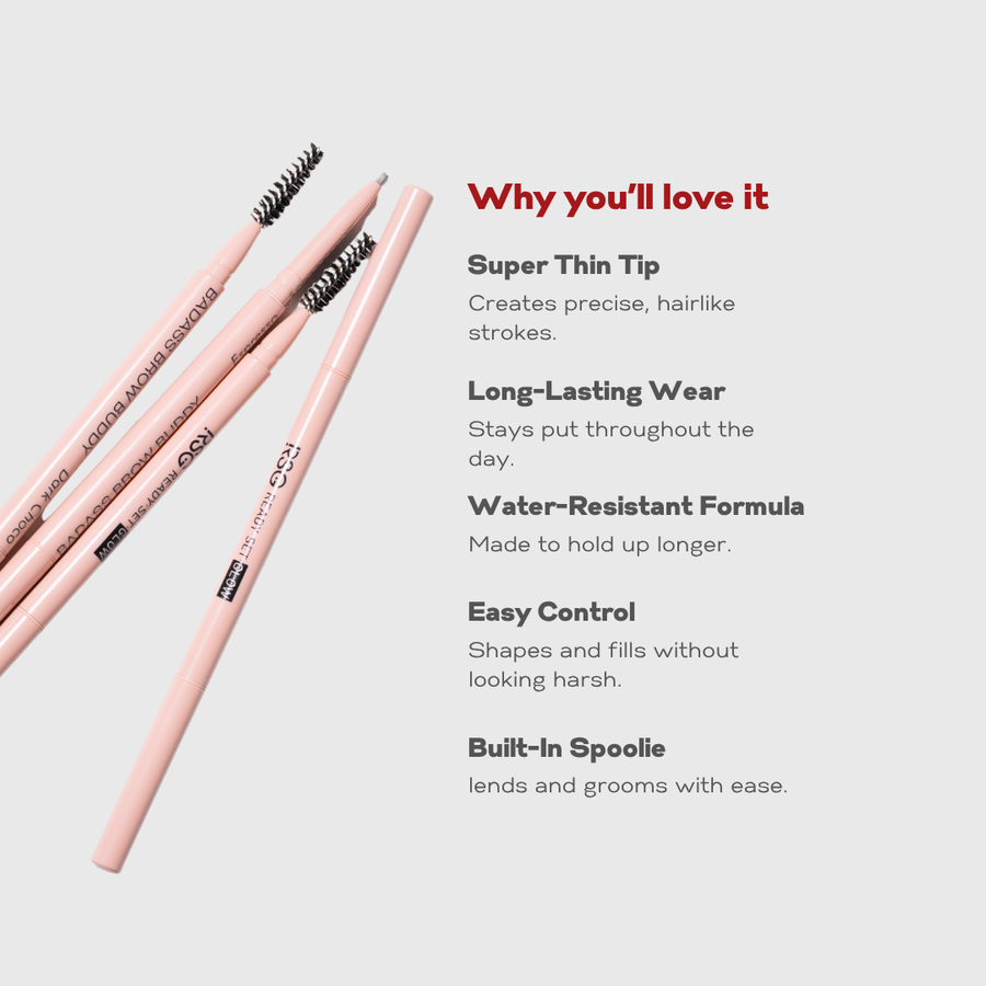 RSG Ready Set Glow Brow Buddy Micro Brow Pencil