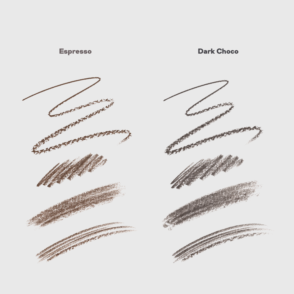 RSG Ready Set Glow Brow Buddy Micro Brow Pencil — Shade Guide
