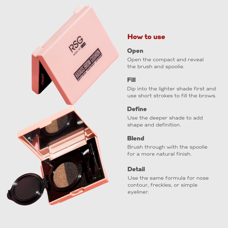 RSG Brow Cushion - Mocha - Ready Set Glow PH