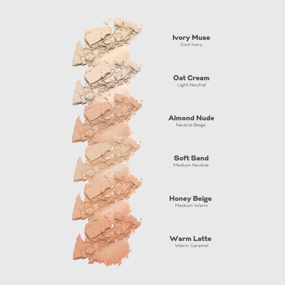 RSG Cover Me Up Compact Powder (SPF 30) — Shade Guide
