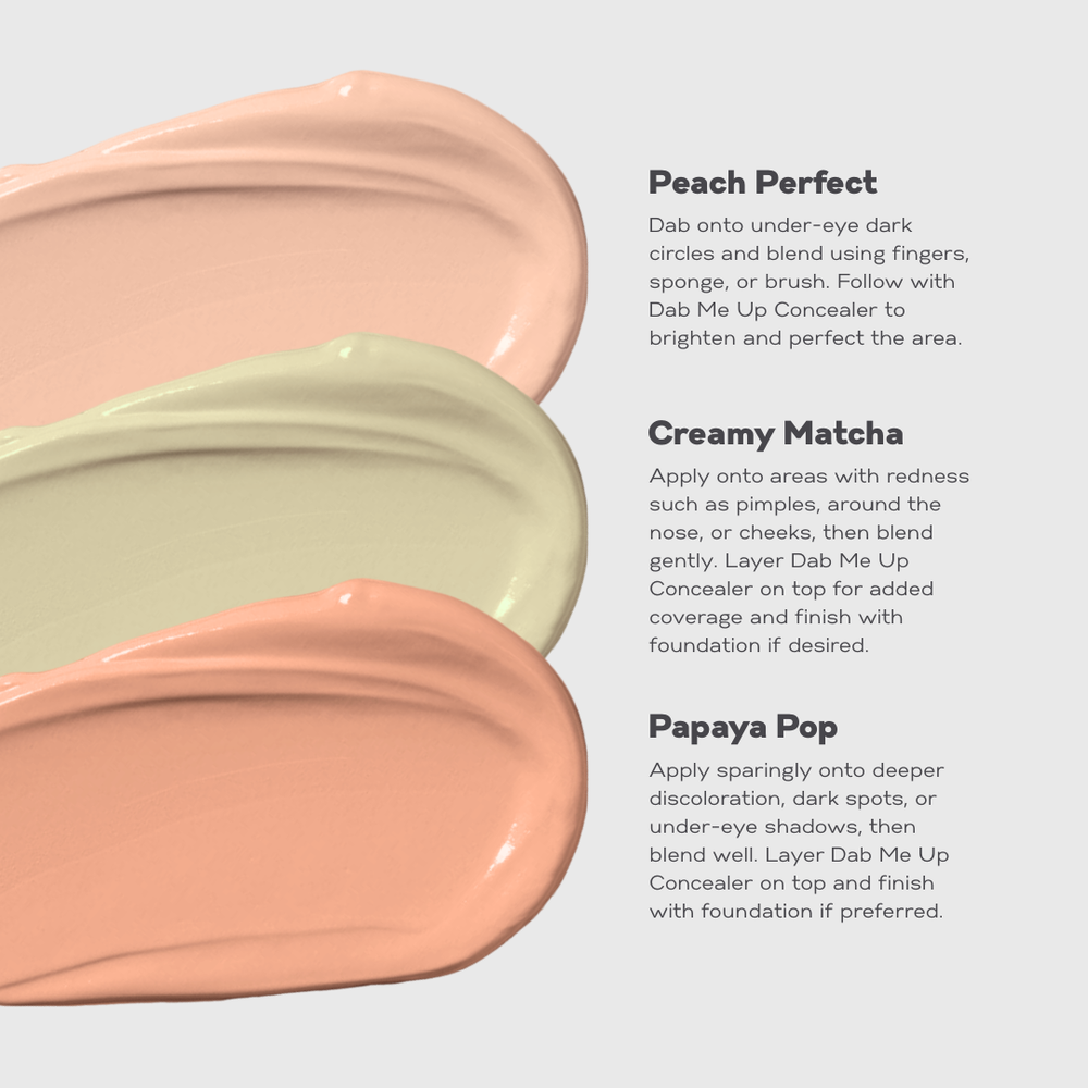 RSG Dab Me Up Serum Color Corrector — Shade Guide