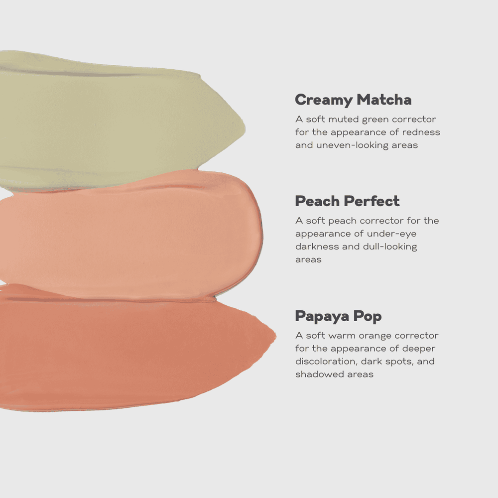 Dab Me Up Serum Color Corrector — Shade Guide