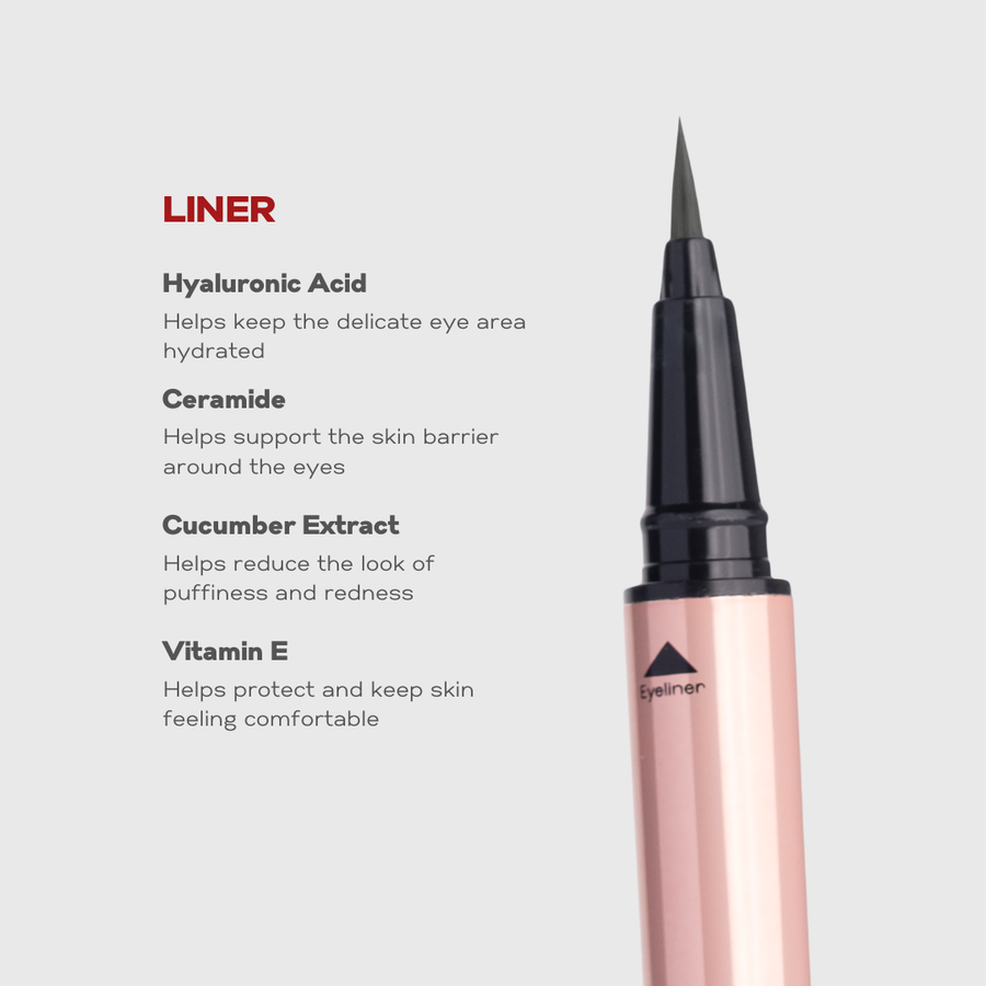 RSG Fixliner Dual-Ended Eyeliner w/ Eraser l Waterproof - Ready Set Glow PH