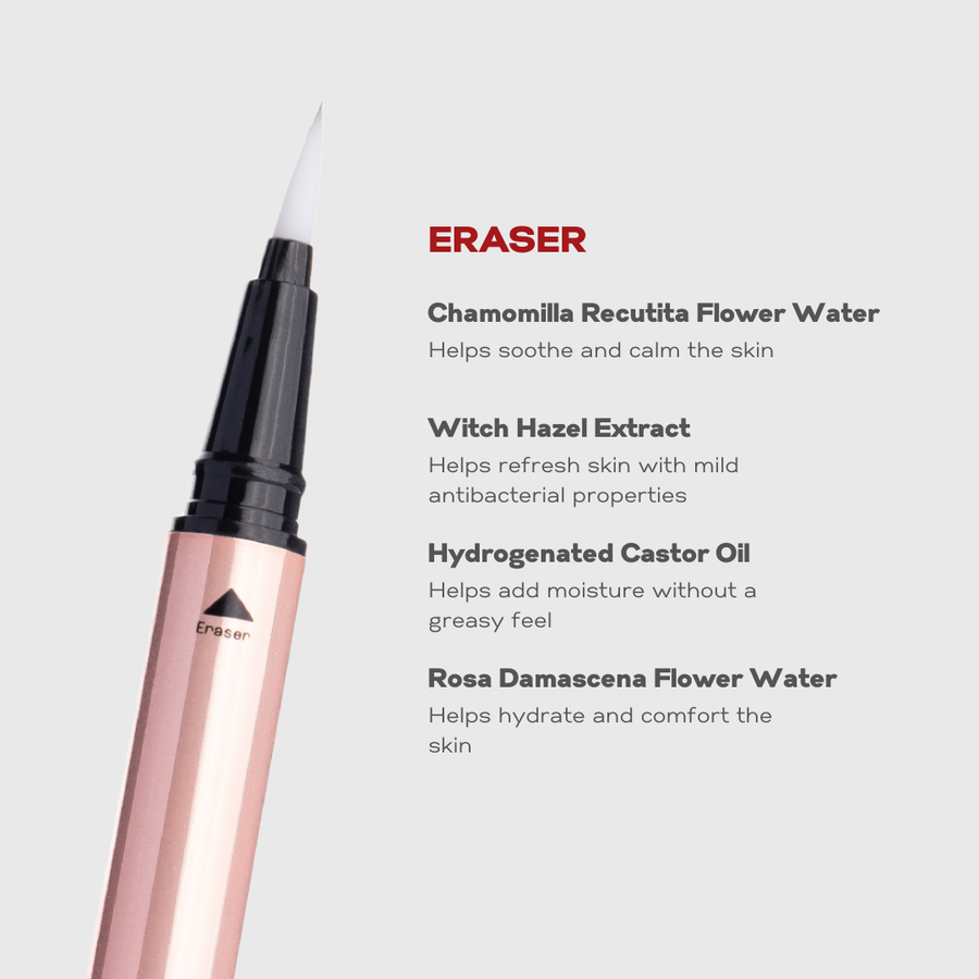 RSG Fixliner Dual-Ended Eyeliner w/ Eraser l Waterproof - Ready Set Glow PH